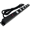 E-Dustry e-dustry EPS-2069 24 in. 6 Outlet Metal Power Strip EPS-2069